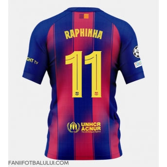 Barcelona Raphinha Belloli #11 Tricou Fotbal Replică 2025-26 Barbati Acasa